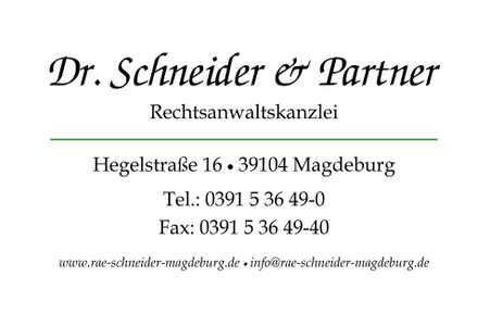 Dr. Schneider & Partner