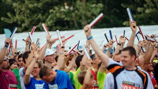 Auf zum großen Firmenstaffeltraining