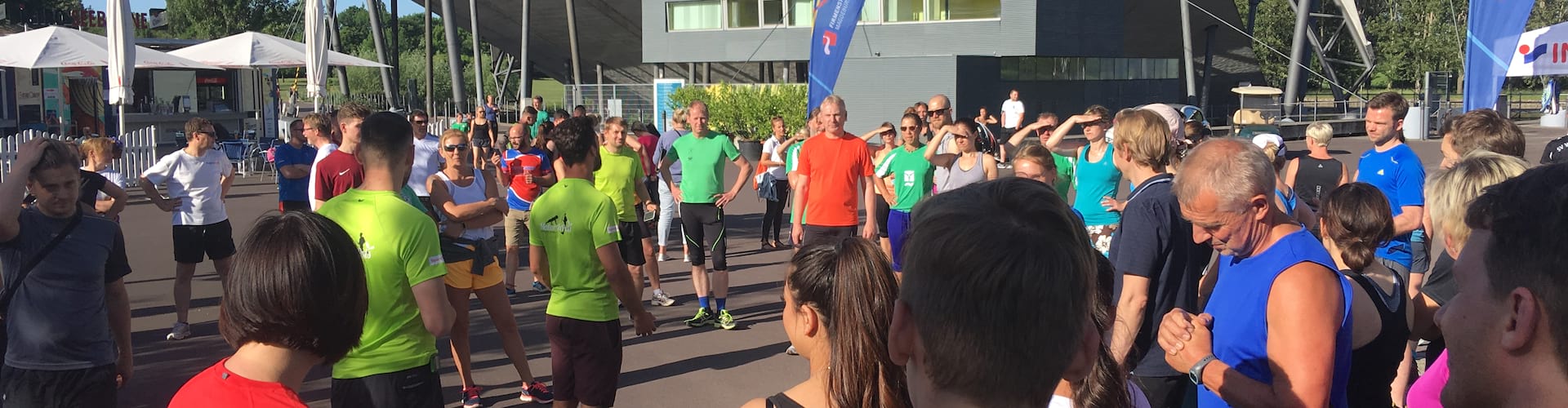 Auf zum großen Firmenstaffeltraining