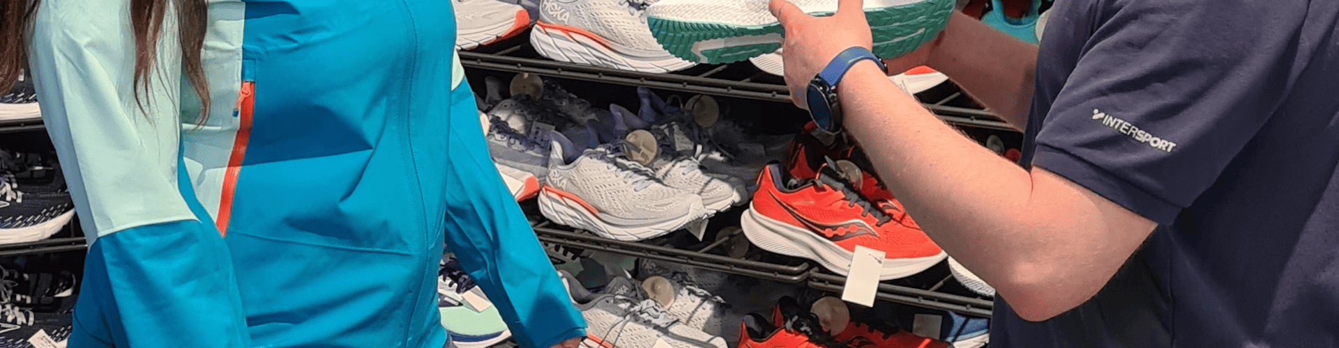 Laufschuberatung bei Intersport Grosse